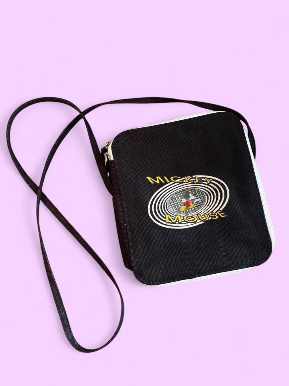 vintage disney mickey mouse lenticular bag